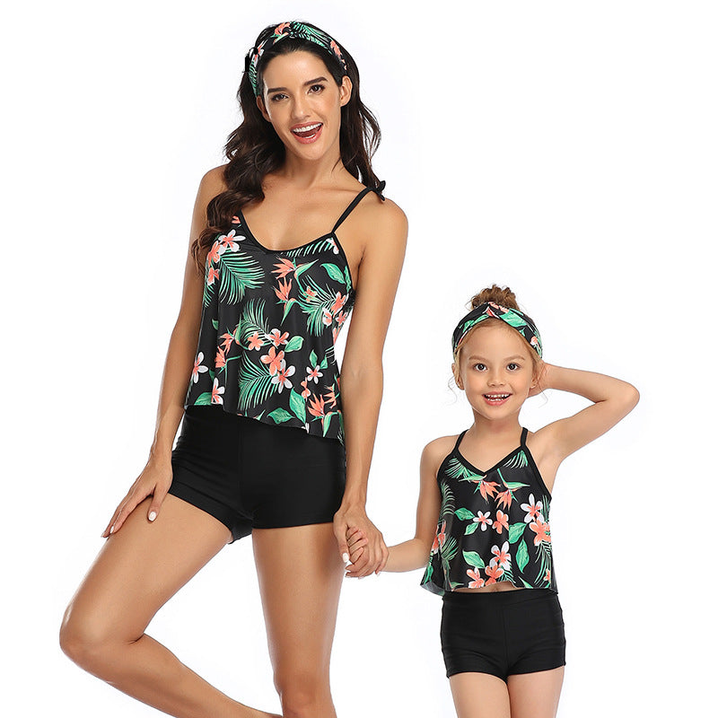 Flattering Tankini Set — Women's Two Piece Bathing Suit