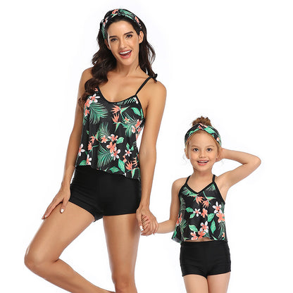 Flattering Tankini Set — Women's Two Piece Bathing Suit
