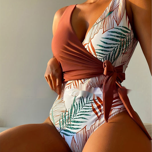 Ruffle One Piece Swimsuit — Women's Flattering Bathing Suit