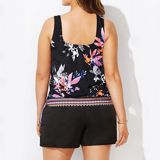 Flattering Tankini Set — Women's Two Piece Bathing Suit