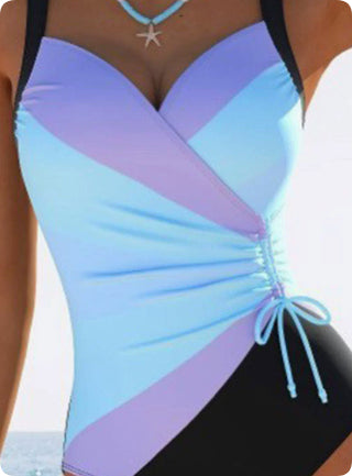 Backless Tankini Set — Women's Flattering Two Piece Swimsuit