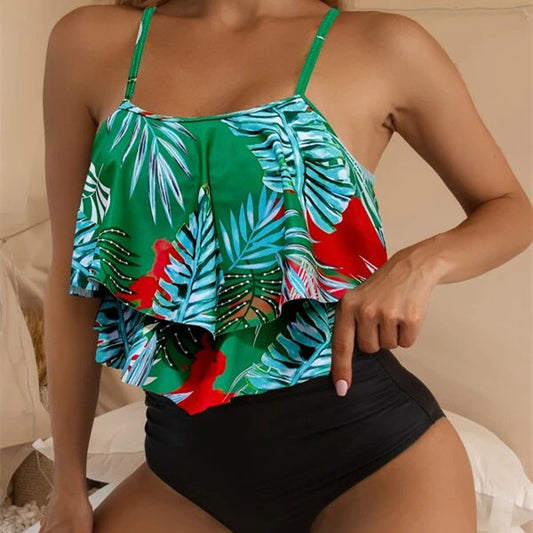 Flattering Tankini Set — Women's Two Piece Bathing Suit