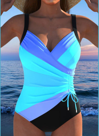 Backless Tankini Set — Women's Flattering Two Piece Swimsuit