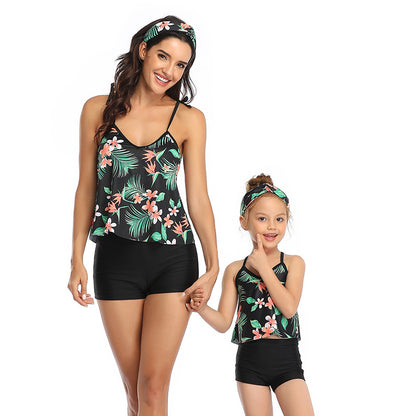 Flattering Tankini Set — Women's Two Piece Bathing Suit