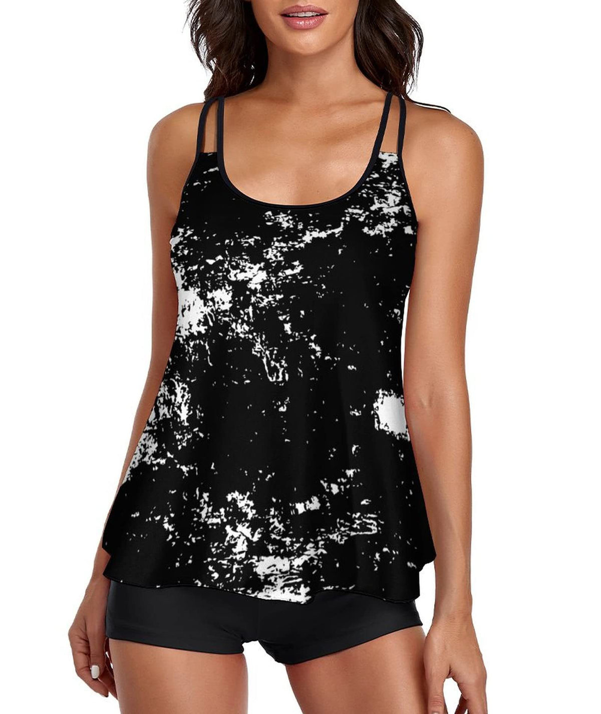 Flattering Tankini Set — Women's Two Piece Bathing Suit