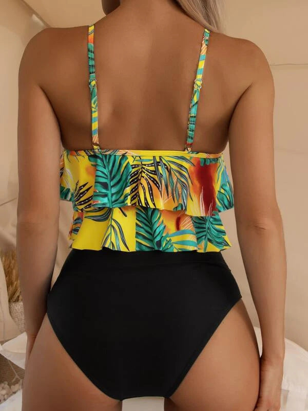 Flattering Tankini Set — Women's Two Piece Bathing Suit