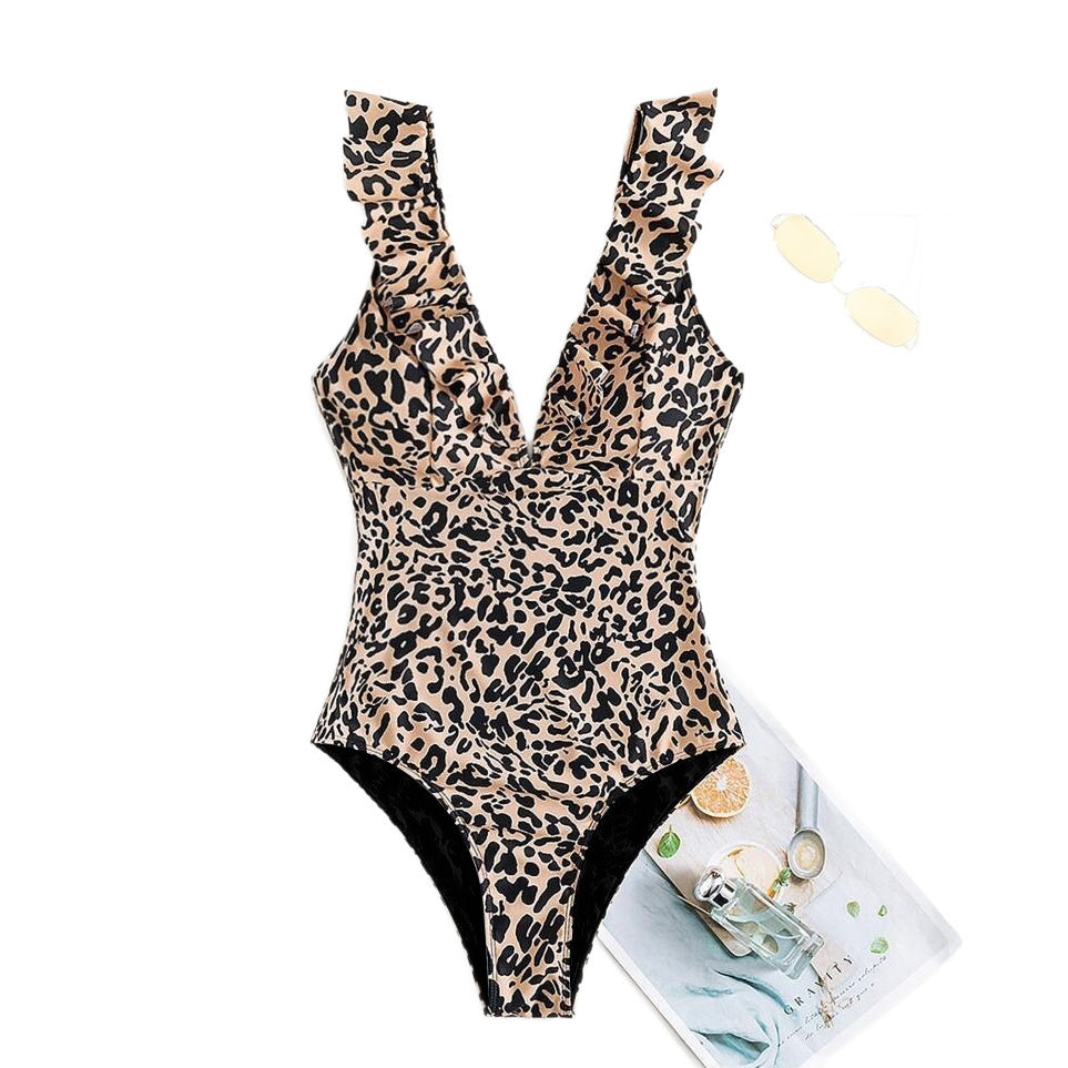 Ruffle One Piece Swimsuit — Women's Flattering Bathing Suit 3