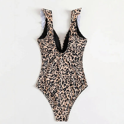 Ruffle One Piece Swimsuit — Women's Flattering Bathing Suit 3