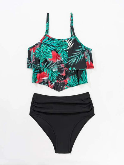 Flattering Tankini Set — Women's Two Piece Bathing Suit